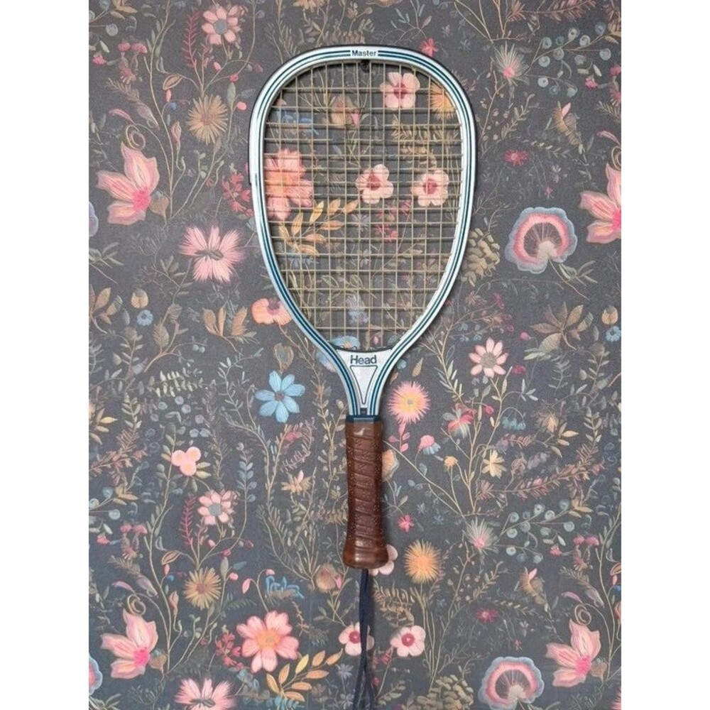 Vintage AMF Head Master Racquetball Racquet with Original Cover - 4" Grip